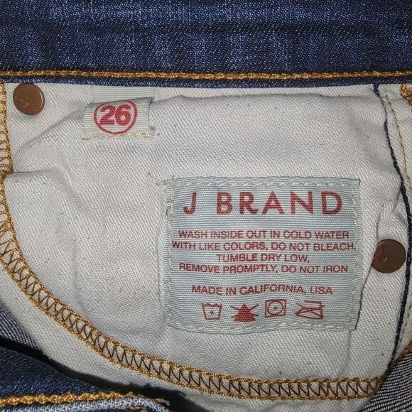 J Brand independence skinny denim jeans size 26 - Picture 6 of 6